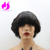 Amethyst 2017 Fashion Pixie Cut Wigs 8A Grade Machine Made None Lace Human Hair Wig