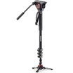 Manfrotto MVMXPRO500 XPRO PLUS 4-band camera monopod with hydraulic pan tilt&hydraulic base