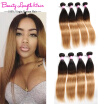 Ombre Malaysian Virgin Hair Ombre Malaysian Straight Hair 4 Bundles 1b27 Malaysian Hair Weave Bundles Ombre 2 Tone Straight Hair