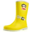 PaulFrank mouth monkey rain boots fashion boots in the tube color water shoes PF1003 yellow 40 yards