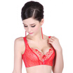 Modal Rose Rings Pteris Cue Jacquard Adjusting Gathering Bra Red 85A