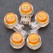 Shanze SAMZHE PT-08 high-quality environmental protection K1 wiring terminal wiring engineering dedicated telephone line cable connector K1 single-pole two-wire connector 100 bag new bag
