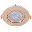 Meite LED Spotlight 3W open hole 75mm soil ho gold lamp is white 6500K MS-LED-S2246