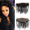 Unprocessed Malaysian Deep Curly Lace Frontal Malaysian Deep Wave Frontal Closure Human Hair Frontal Closure For Sale