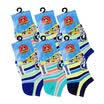 LOONEY TUNES Lotto Children&39s Socks 6 Double Stripe Bunny Boat Socks COOKED COTTON Kids Tone Children&39s Baby Socks 16-18cm