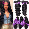 On Sale 7A Malaysian Loose Wave 4pcs Malaysian Loose Wave Virgin Hair Cheap Virgin Malaysian Hair Weave Human Hair Wave Bundles