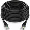 Shanze SAMZHE SH-1250 high-speed ultra-five CAT5e network cable 100 Gigabit network cable computer network jumper super 5 class finished cable black 25 meters