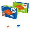 Cheat lohom PE food preservation bag thickening dense bag frozen classification self-sealing bag sealed bag big thorn bag box combination