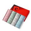 Pierre cardin men&39s underwear 4 gift box dress flat pants cotton U convex four corners underwear male XL code