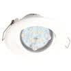 Jingdong supermarket Philips PHILIPS LED lighting 70mm hole embedded cattle eye lamp adjustable angle light white sparkle 3W 2700K