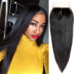 Virgin Mongolian Hair Closures Straight Lace Closure With Baby Hairs Lace Closure Bleached Knots Free Part