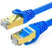 Shanze SAMZHE CAT-701L Engineering Grade 7 CAT7 Class Copper Plating Double Shield High Speed ​​Network Jumper 7 Type Finished Cable Network Cable Blue 1 m