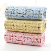 Gold towel home textile jacquard towel 0132 three powder blue yellow