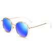 Wei Gang VEGOOS 6113 polarized sunglasses female models retro bright driving mirror mirror sunglasses marble box Barbie Purple