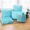 Ou Runzhe bag business travel bag sorting clothes cosmetic bag blue 5 sets