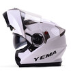 Mustang YEMA 925 Motorcycle Helmet Male Full Face Helmets Summer Dual Lens Opening Helmet Female Locomotive Racing Sports Car Safety Hat Matching Anti-fog Len