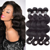 Amazing Star Brazilian Virgin Hair Body Wave 4 Bundles Good Quality Human Hair Extensions Body Wave Hair Bundles Soft&Bouncy