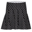 Semir Women&39s classic knitted lattice wild fashion casual skirt Korean version 14116070238 white black tone L