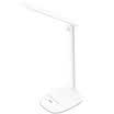 Deli 4324 rechargeable lamp office bedroom bedside lamp color temperature adjustable adjustable third gear white