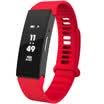 cling smart hand ring sports heart rate professional step touch screen caller display micro letter interconnection a number of sports mode SOS help UV monitoring Yan candy red