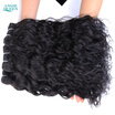 Mink Brazilian Virgin Hair 4 Bundles Water Wave Virgin Hair 7A Brazillian Curly Weave Human Hair Natural Ocean Wave Hair Bundles
