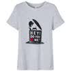 Semir T-shirt summer Korean version of the cotton round neck T fun printing primer shirt 12216000043 dark blue L