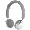 Libratone bird sound Q Core sticky head wearing a wired headset day gray
