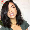 Hesperis Top Grade Natural Bob Lace Front Human Hair Wigs For Black Women Brazilian Virgin Hair Lace Front Wigs With Baby Hair