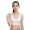 Bejirog Bodhisattva Bust of the ring without a ring of girls Yoga gather sports bra white L