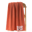 Gold towel home textiles cotton twist soft&soft cartoon towel single piece red 300g 130 65cm