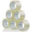 Deli 30325 high transparency sealing tape 60mm 100y 914 m 6 rolls tube
