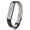 Misfit Ray polished silver black leather version of fashion smart bracelet waterproof apple Andrews step sleep movement monitoring