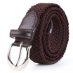 LovingLilies Belt High-grade Ladies Stretch Stretch Knitted Needle Belt Belt This series is finer&shorter suitable for ladies or children Brown