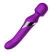 Yue Jia Ren Yue move double-headed double-shock charge waterproof shaking sticks female swing beads swing AV massage sticks adult fun supplies purple