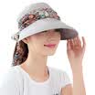 Jingdong supermarket Lan Shiyu M4008 sun hat female spring&summer can be folded sun sun hat white