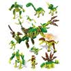 COGO Jurassic Park Dinosaurs Building blocks toy eight toys per set 471 pcs - model 13008