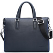 Red Valley HONGU men&39s handbag business briefcase cowhide shoulder bag men&39s bag H52340311 indigo