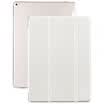 Excellent apples ipad pro 129 inch case shell three fold thin&thin anti-fall stent leather white
