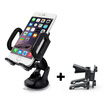 Weather Good Good Weather Car Mobile Bracket Outlet Mobile Phone Holder Stand Samsung Apple Millet Universal Combo Outlet Sucker Black
