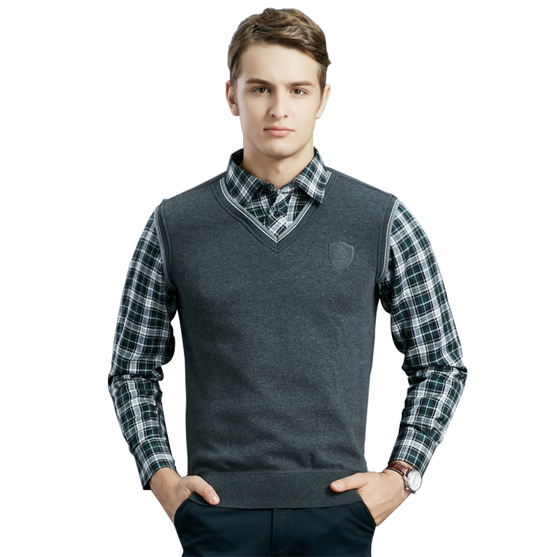 Antarctic Nanjiren thermal underwear men&39s business casual shirt collar men plus cashmere thickening warm single shirt fashion wear NXYD69-4 dark gray XXXL