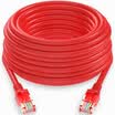 Shanze SAMZHE high-speed ultra-five CAT5e class cable network 100 Gigabit network cable computer network jumper super 5 class finished line red 50 meters WXH-500C