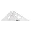 Guang Guang GuangBo 2 installed 40CM right angle triangular ruler isosceles triangle board content angle device stationery CB5640