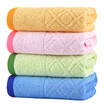 Bamboo Kam Towel Home Textiles Bamboo Fiber Thicker Absorbent Pure New Towel 4 Powder Beige Gray Blue