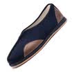 Cloth cloth old Beijing shoes shoes men&39s shoes traditional Chinese wind kung fu shoes round mouth non-slip middle-aged retro shoes 63X-0117 blue 40 yards