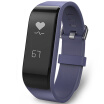 Fitband Smart Bracelet F2 Touch Button Heart Rate Monitor Exercise Step Sleep Monitor Call Reminder Purple