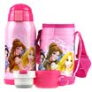 Disney DISNEY baby double covered straw cup baby drink stainless steel insulation kettle including portable cup 550ML Princess powder
