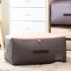 Jingdong Supermarket Youfen thickening fine linen pattern quilts storage bag cotton quilts can be washed clothes quilt finishing bag brown