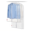 Youfen PVA translucent waterproof clothes dust cover 5 sets of dust bag suit hanging bag coat storage bag