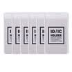 Deli 33384 transparent vertical certificate card sets work permits staff card 6 loaded