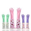 Ai heart still winter warm picks lace plus velvet gloves three-piece color random